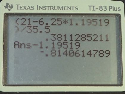 OpenStax College Physics, Chapter 21, Problem 40 (PE) calculator screenshot 3