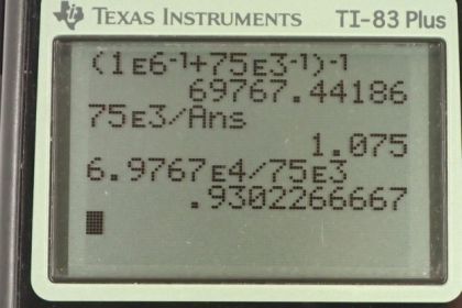 OpenStax College Physics, Chapter 21, Problem 53 (PE) calculator screenshot 1