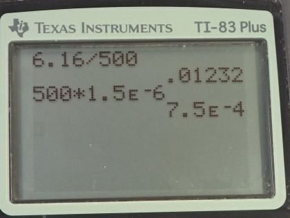 OpenStax College Physics, Chapter 21, Problem 68 (PE) calculator screenshot 1