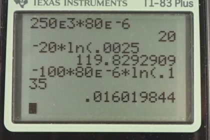 OpenStax College Physics, Chapter 21, Problem 71 (PE) calculator screenshot 1