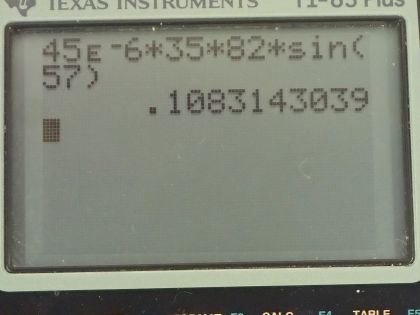 OpenStax College Physics, Chapter 22, Problem 10 (AP) calculator screenshot 1