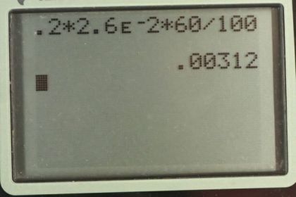 OpenStax College Physics, Chapter 22, Problem 23 (PE) calculator screenshot 1