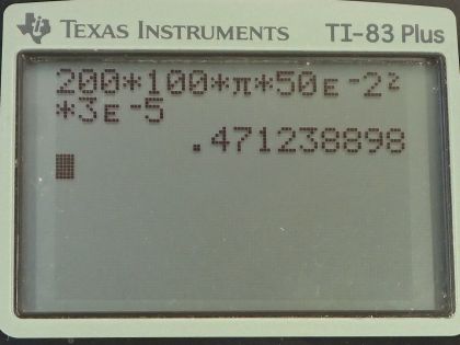 OpenStax College Physics, Chapter 22, Problem 48 (PE) calculator screenshot 1