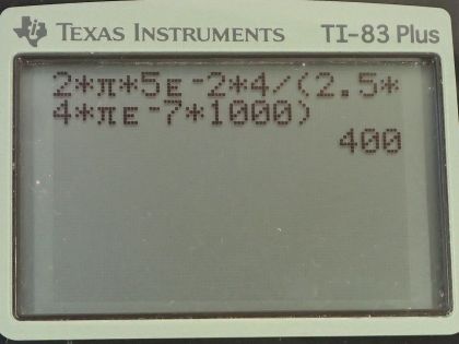 OpenStax College Physics, Chapter 22, Problem 52 (PE) calculator screenshot 1