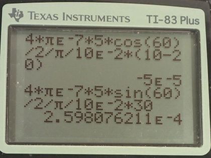 OpenStax College Physics, Chapter 22, Problem 56 (PE) calculator screenshot 1