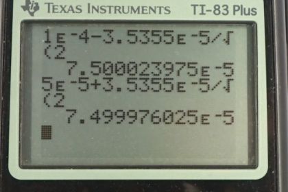 OpenStax College Physics, Chapter 22, Problem 57 (PE) calculator screenshot 2