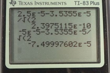 OpenStax College Physics, Chapter 22, Problem 57 (PE) calculator screenshot 4