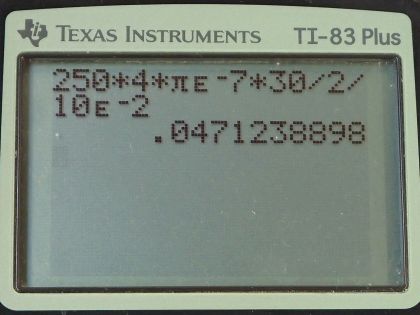 OpenStax College Physics, Chapter 22, Problem 62 (PE) calculator screenshot 1