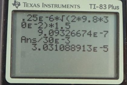 OpenStax College Physics, Chapter 22, Problem 73 (PE) calculator screenshot 1