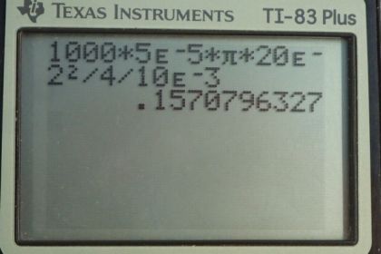 OpenStax College Physics, Chapter 23, Problem 11 (PE) calculator screenshot 1