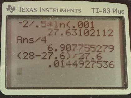 OpenStax College Physics, Chapter 23, Problem 78 (PE) calculator screenshot 1