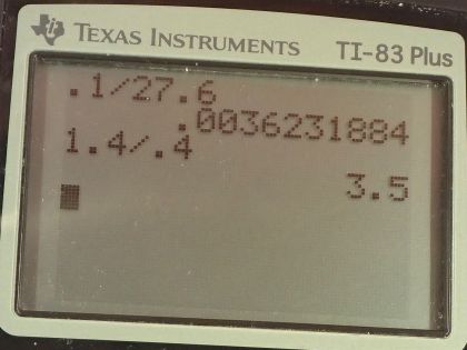 OpenStax College Physics, Chapter 23, Problem 78 (PE) calculator screenshot 2