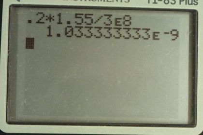 OpenStax College Physics, Chapter 25, Problem 11 (PE) calculator screenshot 1