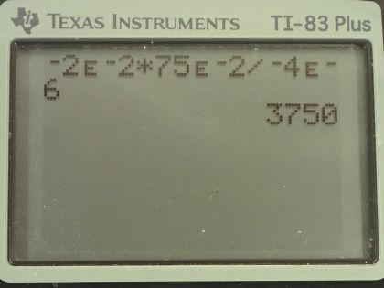 OpenStax College Physics, Chapter 26, Problem 4 (PE) calculator screenshot 1