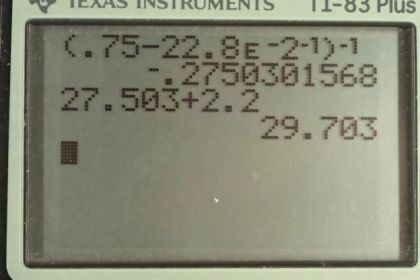 OpenStax College Physics, Chapter 26, Problem 23 (PE) calculator screenshot 1