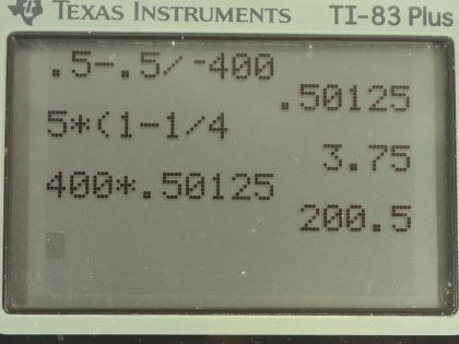 OpenStax College Physics, Chapter 26, Problem 28 (PE) calculator screenshot 1