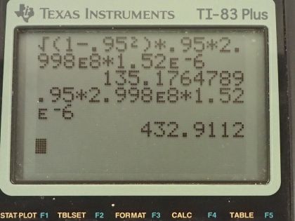 OpenStax College Physics, Chapter 28, Problem 14 (PE) calculator screenshot 1