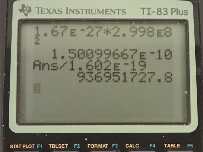 OpenStax College Physics, Chapter 28, Problem 44 (PE) calculator screenshot 1