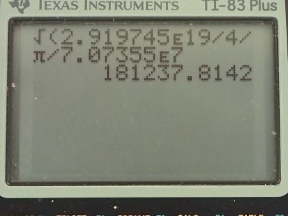 OpenStax College Physics, Chapter 29, Problem 36 (PE) calculator screenshot 2