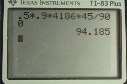 OpenStax College Physics, Chapter 29, Problem 75 (PE) calculator screenshot 2