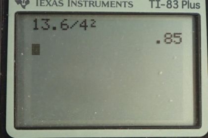 OpenStax College Physics, Chapter 30, Problem 11 (PE) calculator screenshot 1