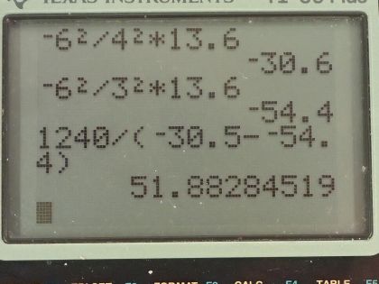 OpenStax College Physics, Chapter 30, Problem 22 (PE) calculator screenshot 1
