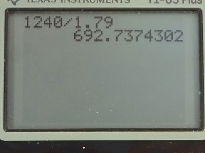 OpenStax College Physics, Chapter 30, Problem 32 (PE) calculator screenshot 1