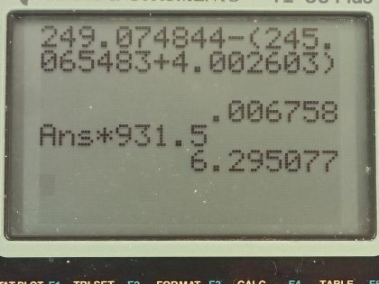 OpenStax College Physics, Chapter 31, Problem 36 (PE) calculator screenshot 1