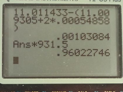 OpenStax College Physics, Chapter 31, Problem 40 (PE) calculator screenshot 1