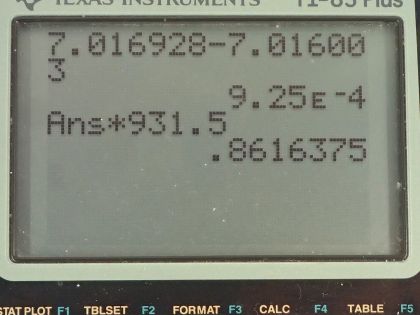 OpenStax College Physics, Chapter 31, Problem 42 (PE) calculator screenshot 1