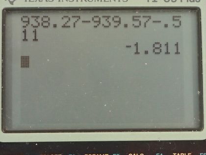 OpenStax College Physics, Chapter 31, Problem 82 (PE) calculator screenshot 1
