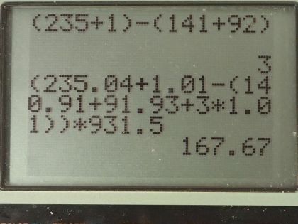 OpenStax College Physics, Chapter 32, Problem 10 (AP) calculator screenshot 1
