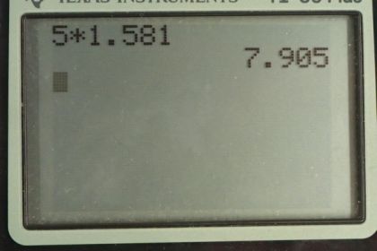 OpenStax College Physics, Chapter 32, Problem 19 (PE) calculator screenshot 2