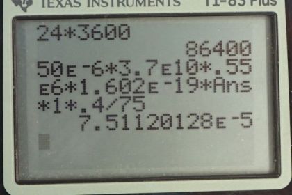 OpenStax College Physics, Chapter 32, Problem 21 (PE) calculator screenshot 1
