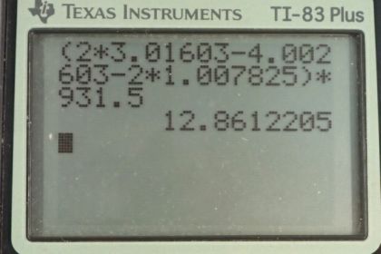 OpenStax College Physics, Chapter 32, Problem 27 (PE) calculator screenshot 1