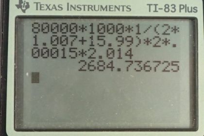 OpenStax College Physics, Chapter 32, Problem 33 (PE) calculator screenshot 1