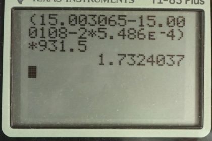 OpenStax College Physics, Chapter 32, Problem 37 (PE) calculator screenshot 4