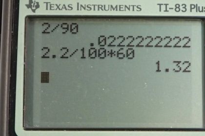 OpenStax College Physics, Chapter 1, Problem 19 (PE) calculator screenshot 1