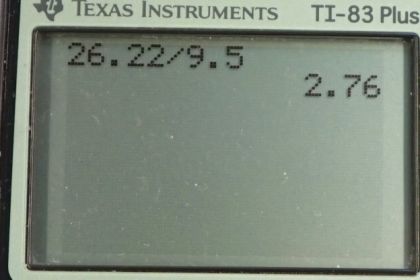 OpenStax College Physics, Chapter 1, Problem 23 (PE) calculator screenshot 1