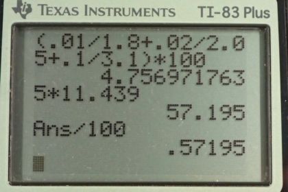 OpenStax College Physics, Chapter 1, Problem 25 (PE) calculator screenshot 2