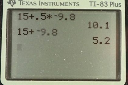 OpenStax College Physics, Chapter 2, Problem 41 (PE) calculator screenshot 2