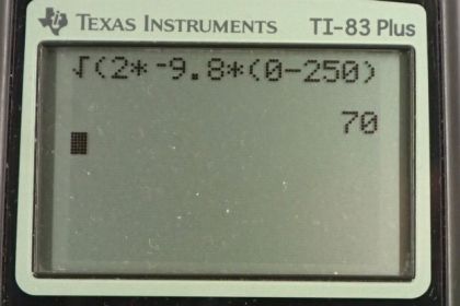 OpenStax College Physics, Chapter 2, Problem 53 (PE) calculator screenshot 1