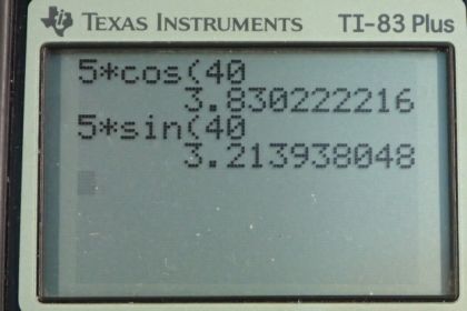 OpenStax College Physics, Chapter 3, Problem 3 (PE) calculator screenshot 1