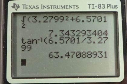 OpenStax College Physics, Chapter 3, Problem 23 (PE) calculator screenshot 3