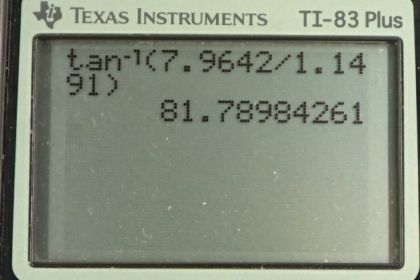 OpenStax College Physics, Chapter 3, Problem 57 (PE) calculator screenshot 2