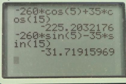 OpenStax College Physics, Chapter 3, Problem 58 (PE) calculator screenshot 1