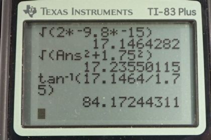 OpenStax College Physics, Chapter 3, Problem 61 (PE) calculator screenshot 1