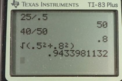 OpenStax College Physics, Chapter 3, Problem 65 (PE) calculator screenshot 1