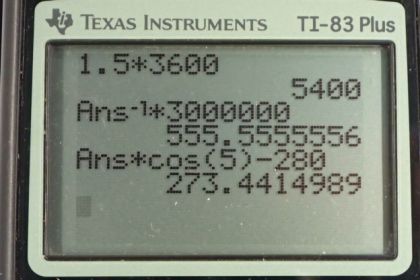 OpenStax College Physics, Chapter 3, Problem 69 (PE) calculator screenshot 1