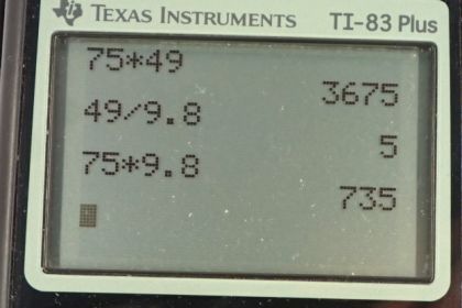 OpenStax College Physics, Chapter 4, Problem 11 (PE) calculator screenshot 1